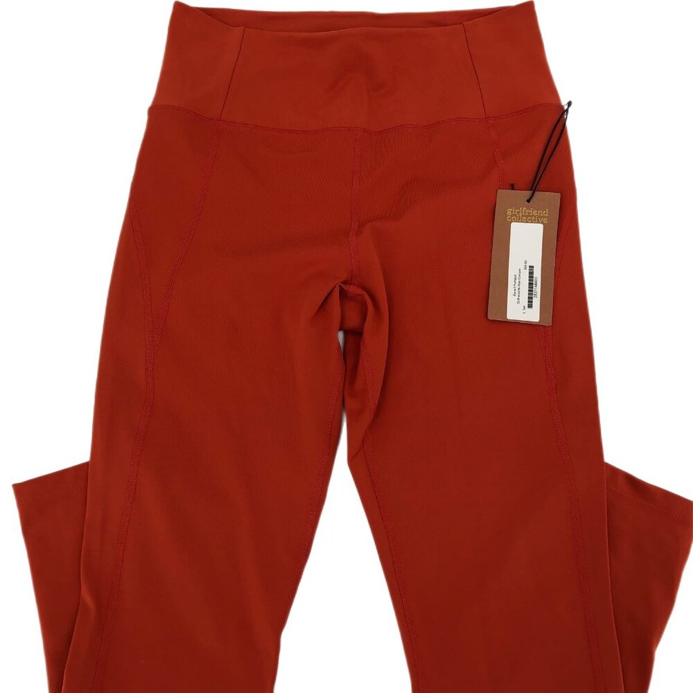 Girlfriend Collective Orange Athletic Leggings | New With Tags